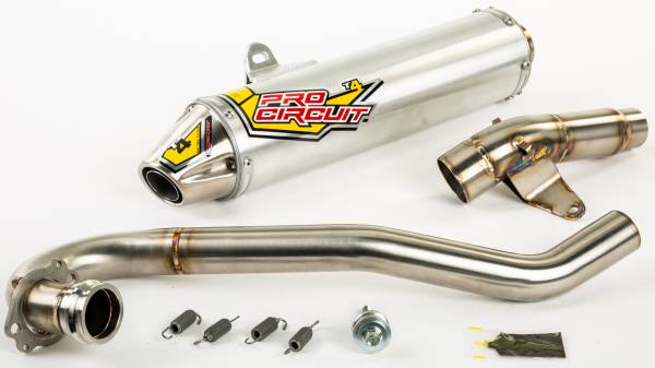 PRO CIRCUIT - T-4 EXHAUST SYSTEM W/SPARK ARRESTOR - Image 1