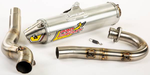 PRO CIRCUIT - T-4 EXHAUST SYSTEM W/SPARK ARRESTOR - Image 1