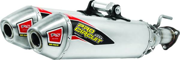 PRO CIRCUIT - T-5 STAINLESS SYSTEM W/SPARK ARRESTOR - Image 1