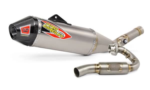 PRO CIRCUIT - TI-6 PRO EXHAUST SYSTEM KX450F '09-15 W/CARBON CAP - Image 1