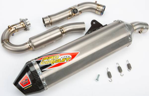 PRO CIRCUIT - TI-6 PRO EXHAUST SYSTEM W/CARBON END CAP - Image 1