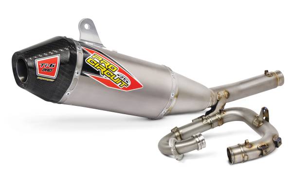 PRO CIRCUIT - TI-6 PRO EXHAUST SYSTEM W/CARBON END CAP - Image 1