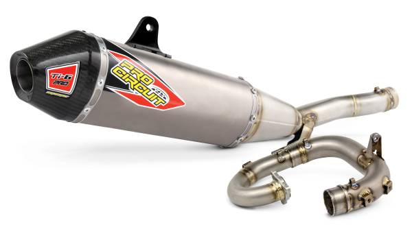 PRO CIRCUIT - TI-6 PRO EXHAUST SYSTEM W/CARBON END CAP - Image 1