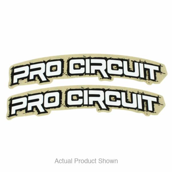 PRO CIRCUIT - RETRO FENDER STICKER - Image 1