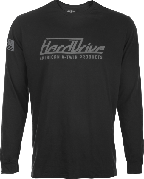 HARDDRIVE - LONG SLEEVE BLACK/GREY 2X - Image 1