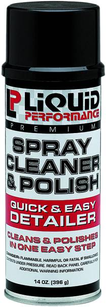 LIQUID PERFORMANCE - SPRAY CLEANER & POLISH 12OZ - Image 1