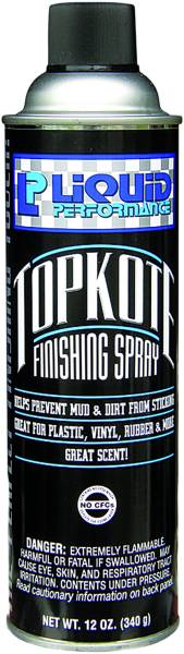 LIQUID PERFORMANCE - TOPKOTE FINISHING SPRAY 12OZ - Image 1