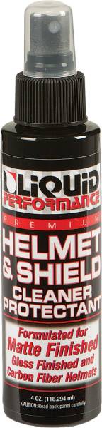 LIQUID PERFORMANCE - HELMET & SHIELD CLEANER PROTECTANT 4 OZ - Image 1