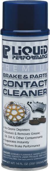 LIQUID PERFORMANCE - BRAKE & PARTS CONTACT CLEANER 14OZ - Image 1