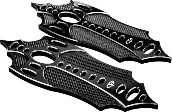 PREC. BILLET - FLOORBOARDS RIDER BAD AXE BLACK - Image 1