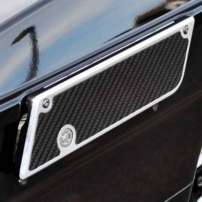 PREC. BILLET - BAG LATCHES GRAND PRIX CARBON (CHROME) - Image 1