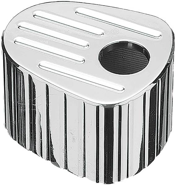 PREC. BILLET - IGNITION COVER FLUTED (CHROME) - Image 1