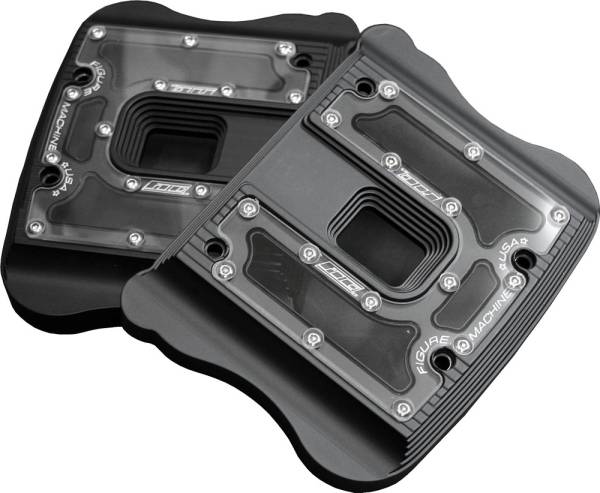 FIGURE MACHINE - VISION ROCKER BOX COVER BLACK DENIM - Image 1