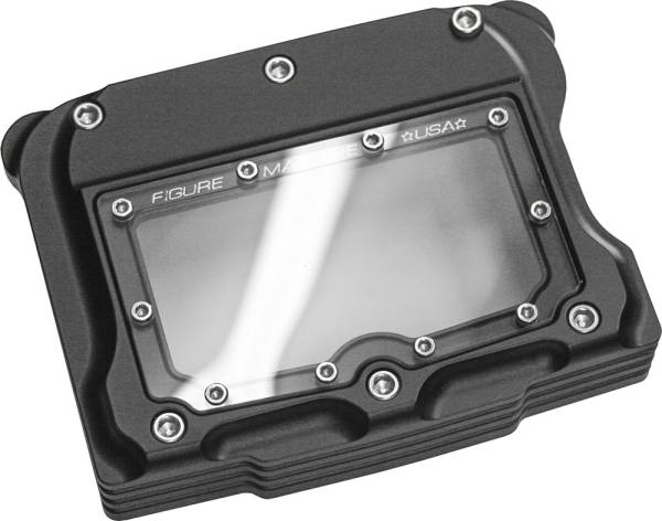 FIGURE MACHINE - VISION ROCKER BOX COVER BLACK DENIM - Image 1