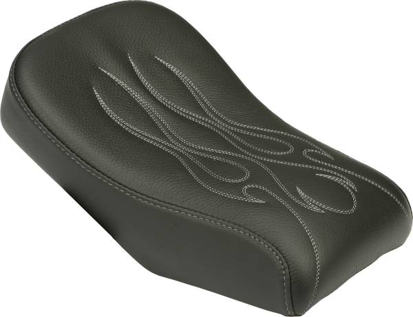 HARDDRIVE - PUSH-UP PILLION SEAT FLAME 9" - Image 1