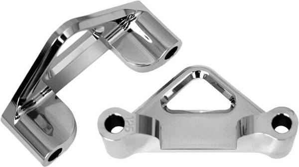 ACCUTRONIX - FENDER SPACERS 41MMX1.25" CHROME - Image 1