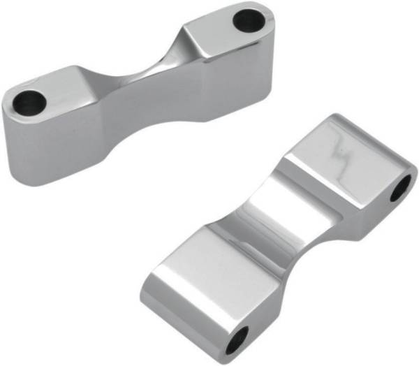 ACCUTRONIX - SMOOTH FENDER SPACERS 41MM CHROME - Image 1