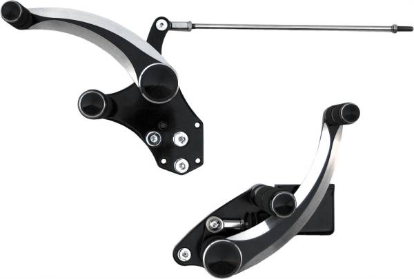 ACCUTRONIX - SOFTAIL FORWARD CONTROLS EVO BLACK - Image 1