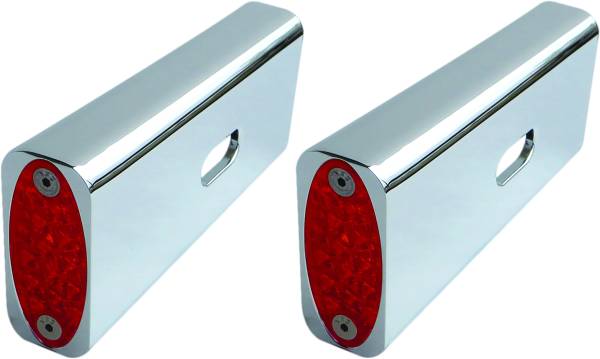 PRO ONE - FENDER STRUT MARKER LIGHT 06-16 FXD RED CHR - Image 1