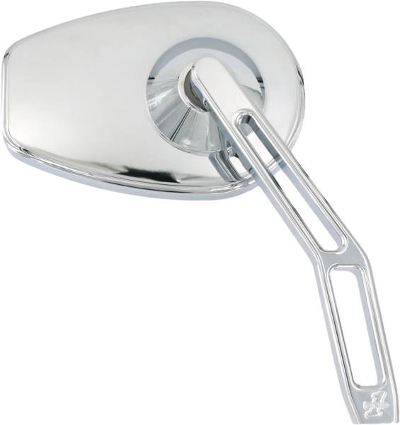 PRO ONE - MICRO MIRROR V2 CUT STEM RIGHT CHROME - Image 1