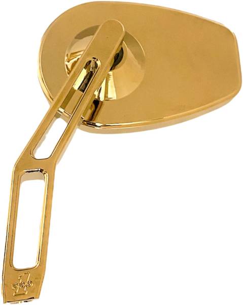 PRO ONE - MICRO MIRROR V2 CUT STEM LEFT GOLD TIN - Image 1