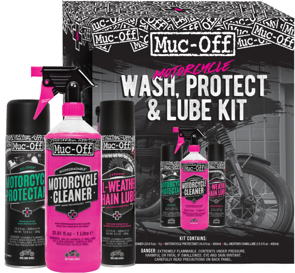 MUC-OFF - WASH  PROTECT & LUBE KIT - Image 1