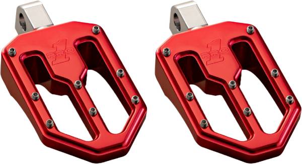 PRO ONE - PRO PEG MOTO V1 RED ANAODIZE - Image 1