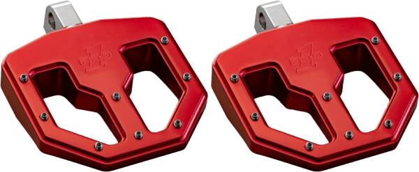 PRO ONE - PRO PEG BMX V1 MINI FBOARD RED ANODIZE - Image 1