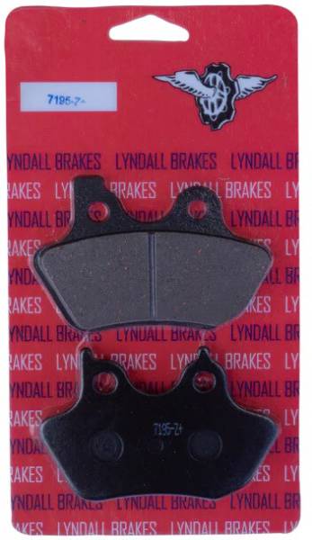 LYNDALL BRAKES - PROFILED BRAKE PAD Z+ FR/RR `00-07 EXCEPT 200 MM TIRE - Image 1