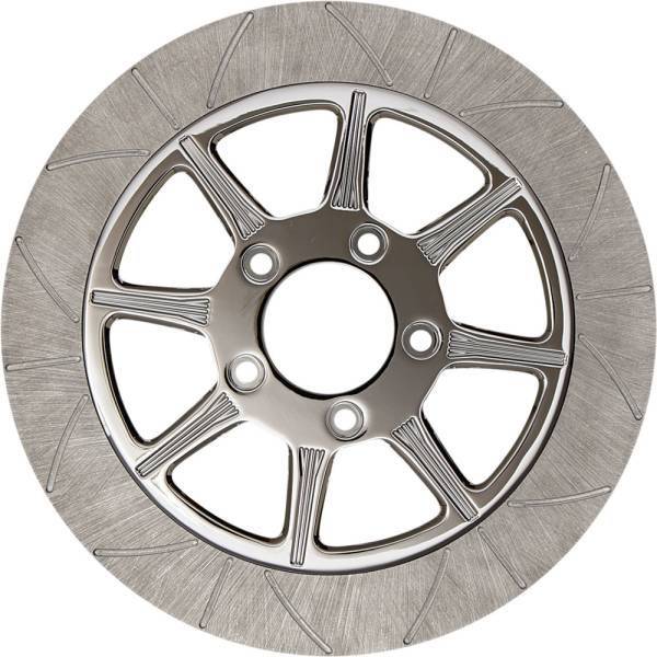 LYNDALL BRAKES - PHOENIX REAR BRAKE ROTOR 11.8" CHROME - Image 1