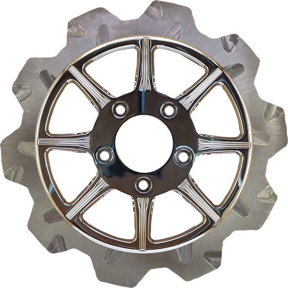 LYNDALL BRAKES - HIGH CARBON STEEL PHOENIX REAR ROTOR CHROME 11.5" - Image 1