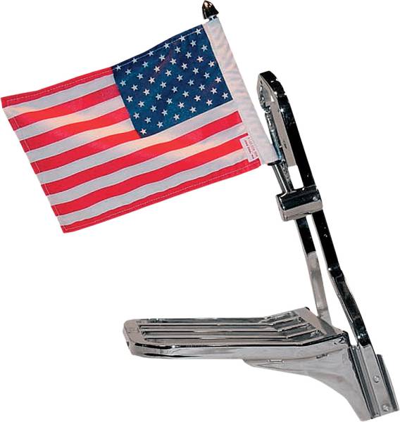 PRO PAD - USA 6X9 FLAG AND MOUNT FOR SQUARE SISSY BAR - Image 1