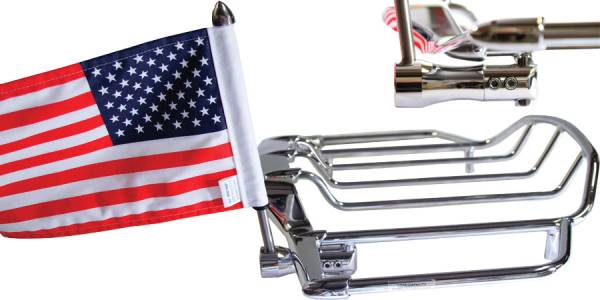 PRO PAD - USA 6X9 FLAG AND MOUNT FOR H-D AIR WING TOUR PACK - Image 1