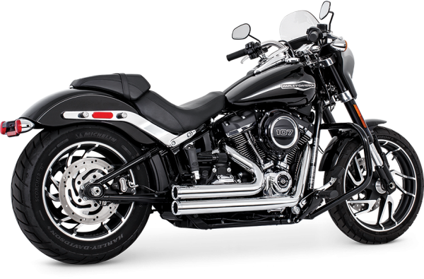 FREEDOM - INDEPENDENCE SHORTY CHROME `86-17 SOFTAIL - Image 1