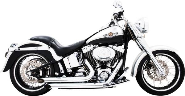 FREEDOM - DECLARATION TURN-OUTS CHROME `86-17 SOFTAIL - Image 1