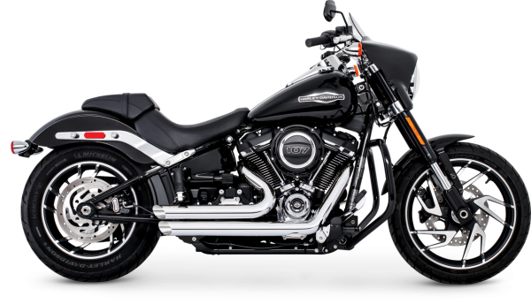 FREEDOM - AMENDMENT SLASH CHROME `86-17 SOFTAIL - Image 1