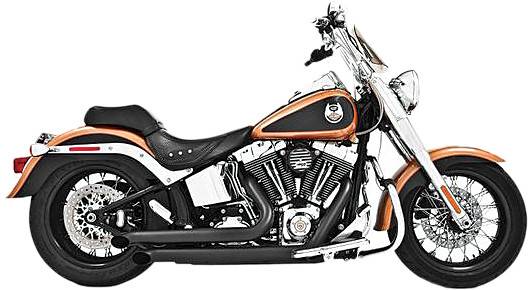 FREEDOM - DECLARATION TURN-OUTS BLACK `86-17 SOFTAIL - Image 1