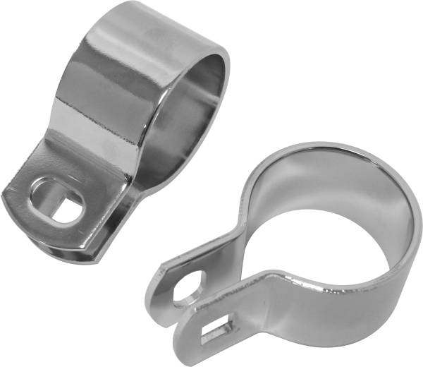 HARDDRIVE - EXHAUST BRACKET CHROME - Image 1