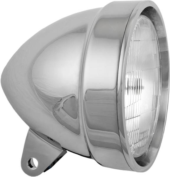 HARDDRIVE - 5.75" HEADLIGHT BOTTOM MOUNT CHROME - Image 1