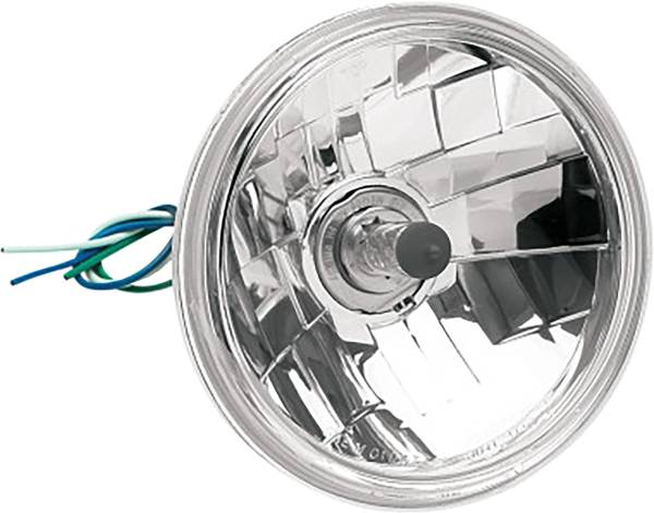 HARDDRIVE - HD HEADLIGHT INSERT 5-3/4 H4 CLEAR - Image 1