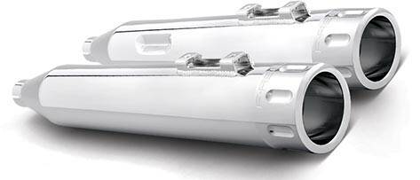 FREEDOM - EAGLE SLIP-ON 4.5" CHROME W/CHROME TIP `09-16 FLT/H - Image 1