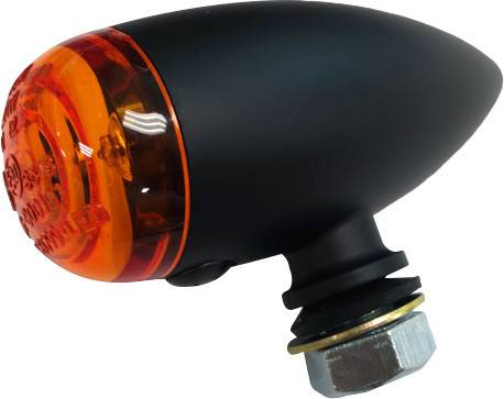 HARDDRIVE - LED MARKER LIGHT BLACK W/RED LENS - Image 1