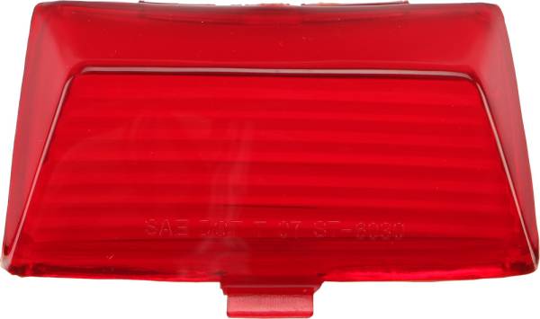 HARDDRIVE - REAR FENDER TIP LIGHT REPLACEMENT LENS RED - Image 1