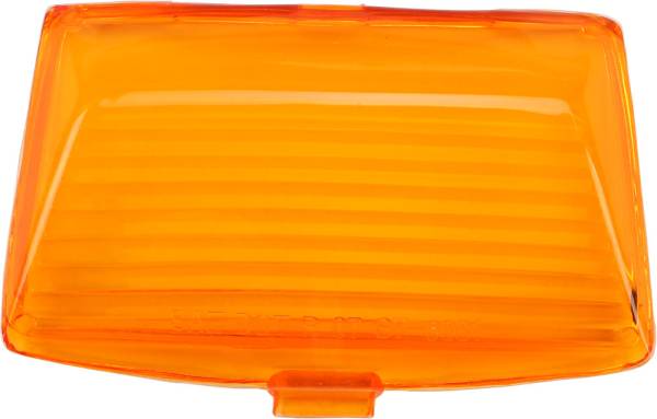 HARDDRIVE - FRONT FENDER TIP LIGHT REPLACEMENT LENS AMBER - Image 1