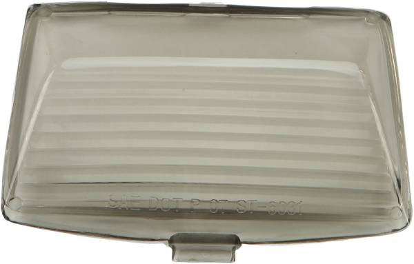 HARDDRIVE - FRONT FENDER TIP LIGHT REPLACEMENT LENS SMOKED - Image 1