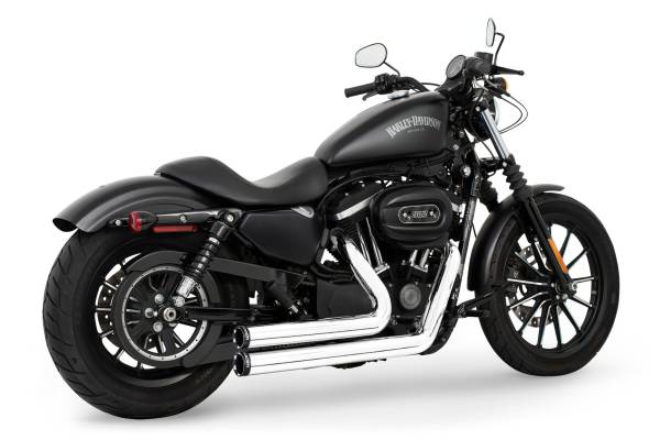 FREEDOM - INDEPENDENCE SHORTY CHROME W/BLACK TIP SPORTSTER - Image 1