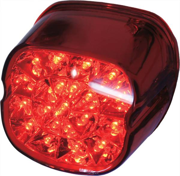 HARDDRIVE - LAYDOWN LED TAILLIGHT RED LENS - Image 1