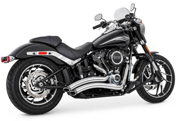 FREEDOM - RADICAL RADIUS CHROME W/ BLK TIP `86-17 SOFTAIL - Image 1