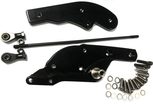 HARDDRIVE - FORWARD CONTROL EXTENTION KIT BLACK `18-UP SOFTAIL - Image 1