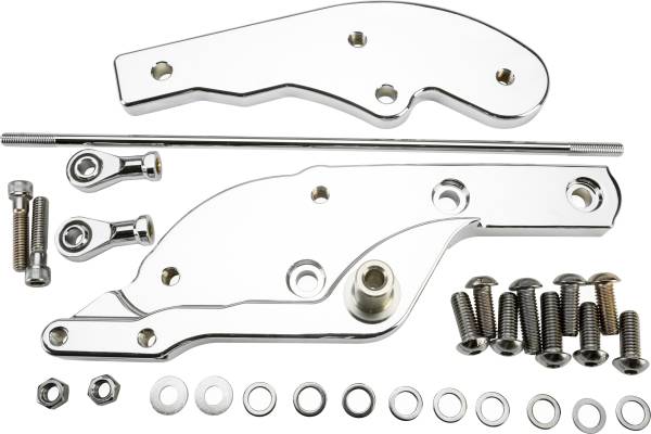 HARDDRIVE - FORWARD CONTROL EXTENTION KIT CHROME `18-UP SOFTAIL - Image 1